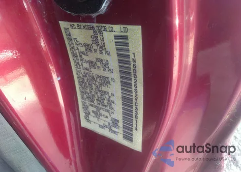 2000 Nissan Frontier Xe from USA, damaged, VIN 1N6DD26S2YC338114